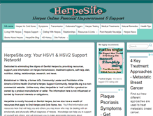 Tablet Screenshot of herpesite.org
